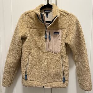 Patagonia womens small classic retro-x fleece jacket full zip